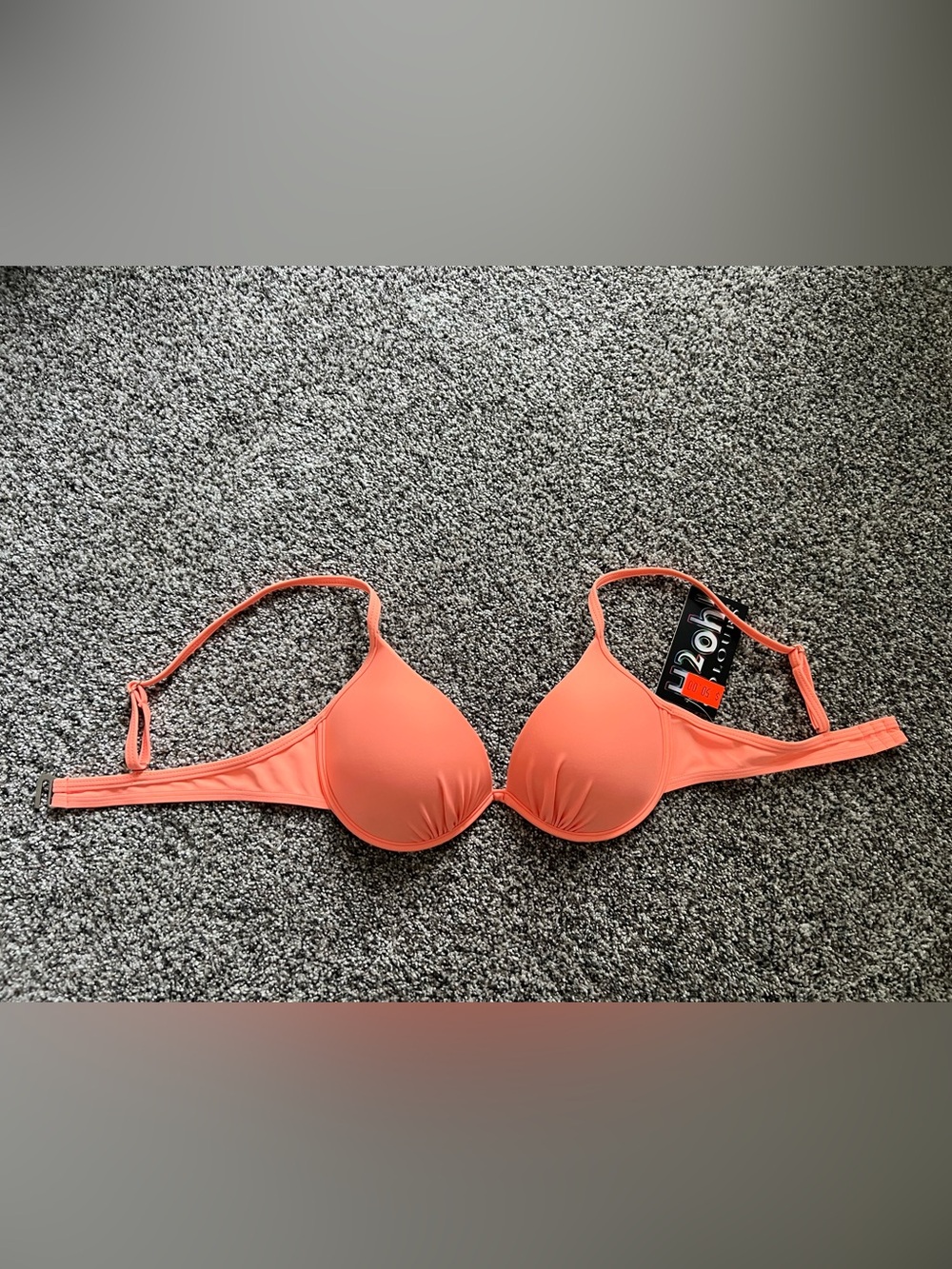 Coral Padded Bikini Top - H2oh